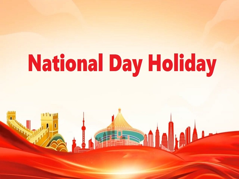 2026 National Day Holiday Notice